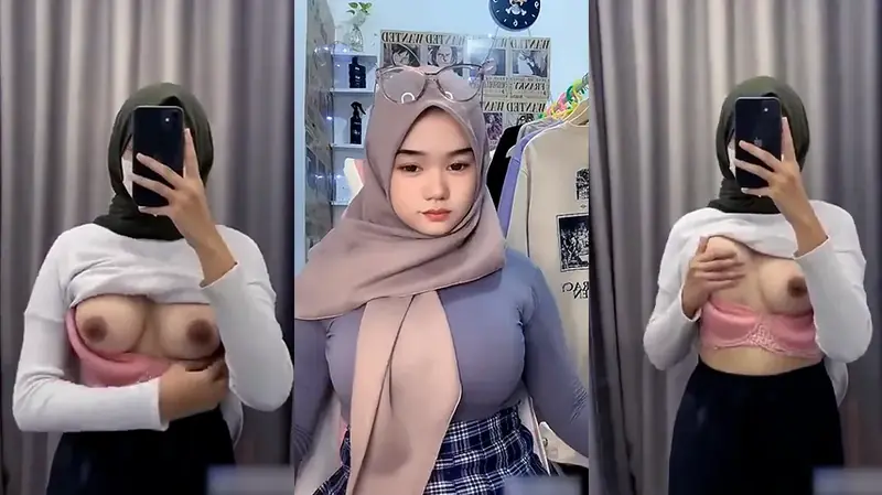 Bokep Jilbab Tiktoker Pamer Dada backdrop