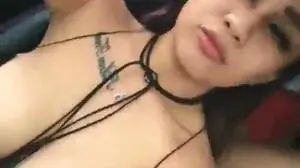 Cam Boss Olyvia Toge Banget Di Mobil backdrop