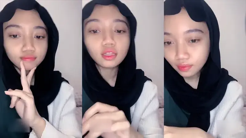 Hijab Amatir Menangis Keenakan Pertama Kali backdrop
