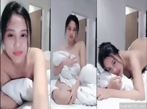 Kamar Hotel Saksi Bisu Cewek Cantik Pamer Body backdrop