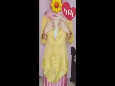 Live Ukhti Kebaya Hijab Pink Menggoda Indo Viral Lumer poster
