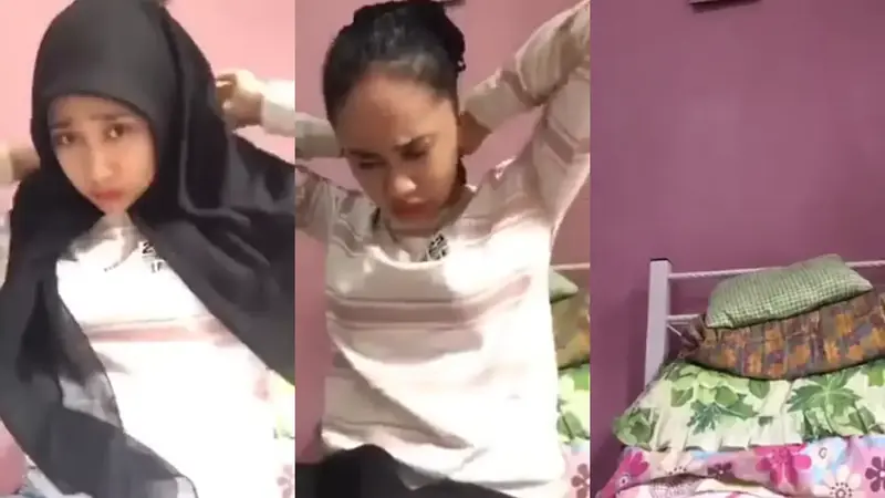 Mahasiswi Hijab Pulang Ngampus Remes Tetek Untuk Pacar backdrop