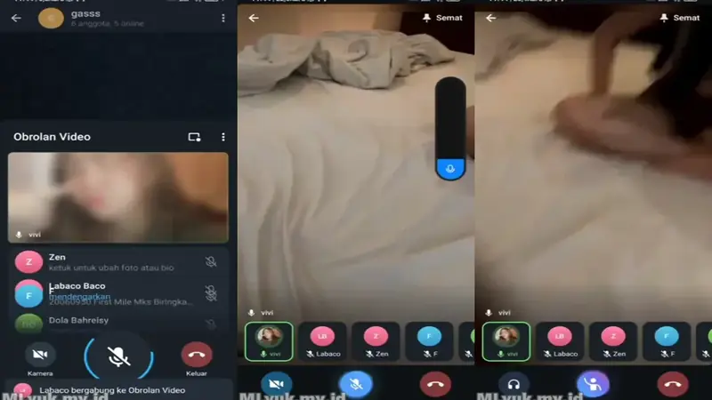 Tatapan Nakal Vivi Saat Live Streaming Bokep Ngewe backdrop