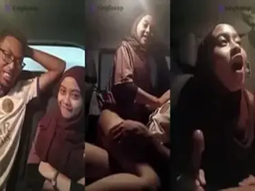 Ukhti Jilbab Main Di Mobil Suami Orang poster