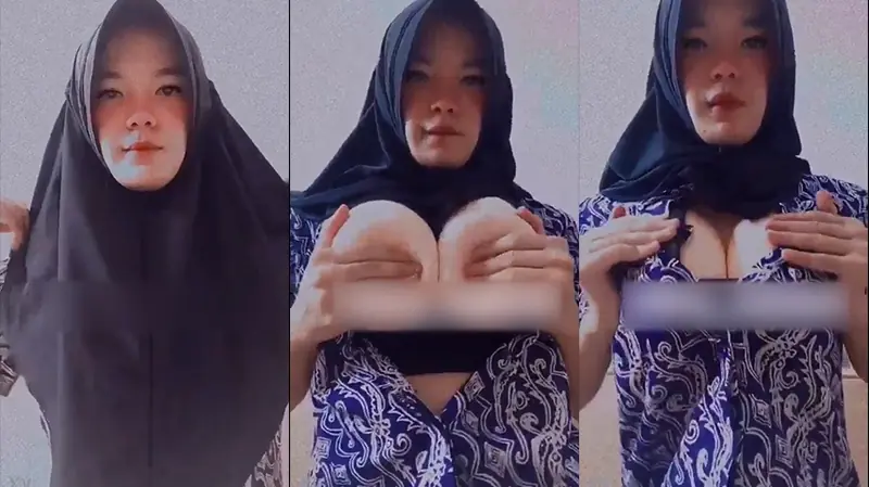 Ukhty Nabilah Gemas Remas Dada Ukuran Jumbo backdrop
